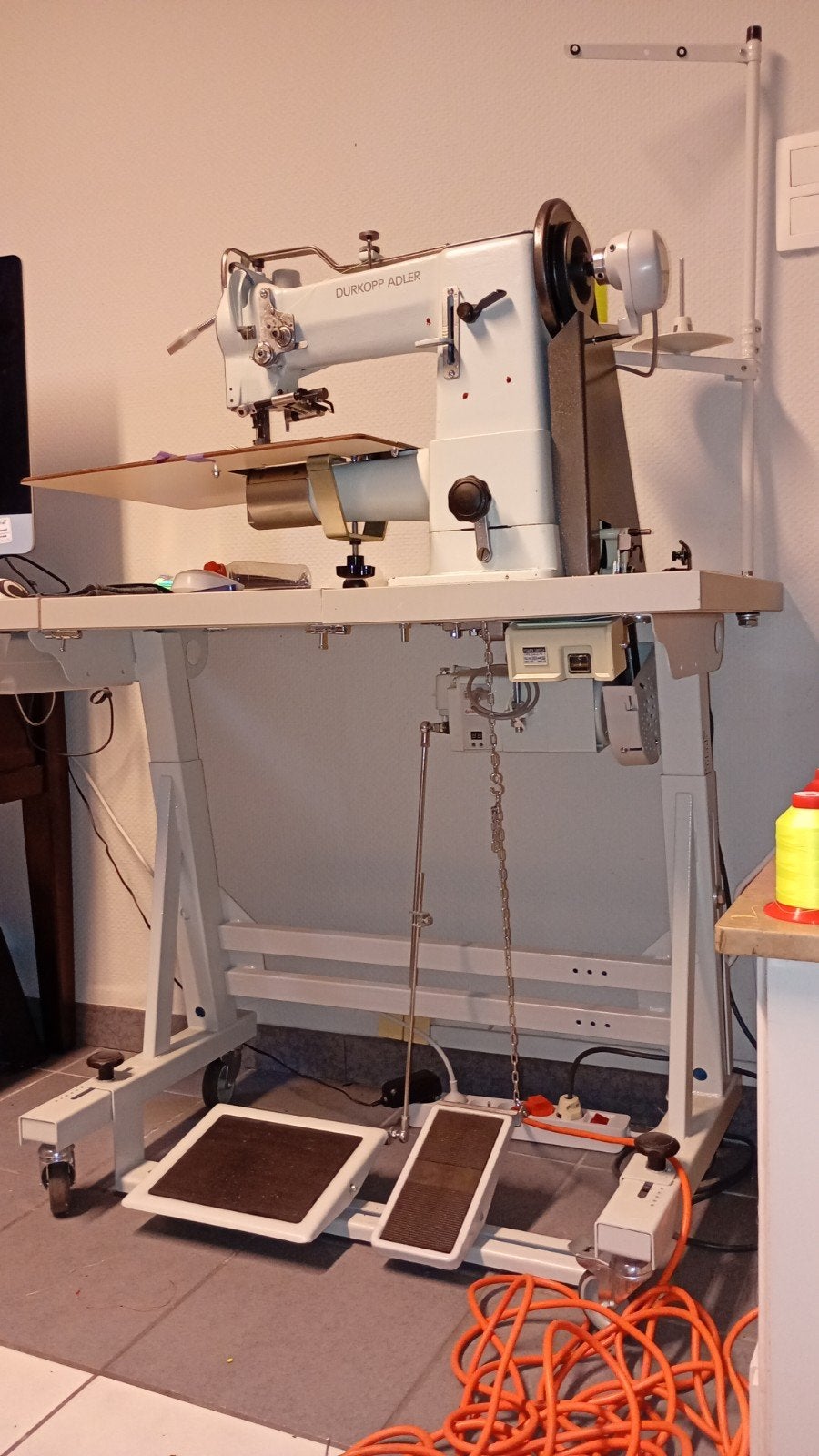 Durkopp Adler Naaimachine voor Leer - Industrieel, Gebruikt, Naaimachine, Industrieel, Ophalen