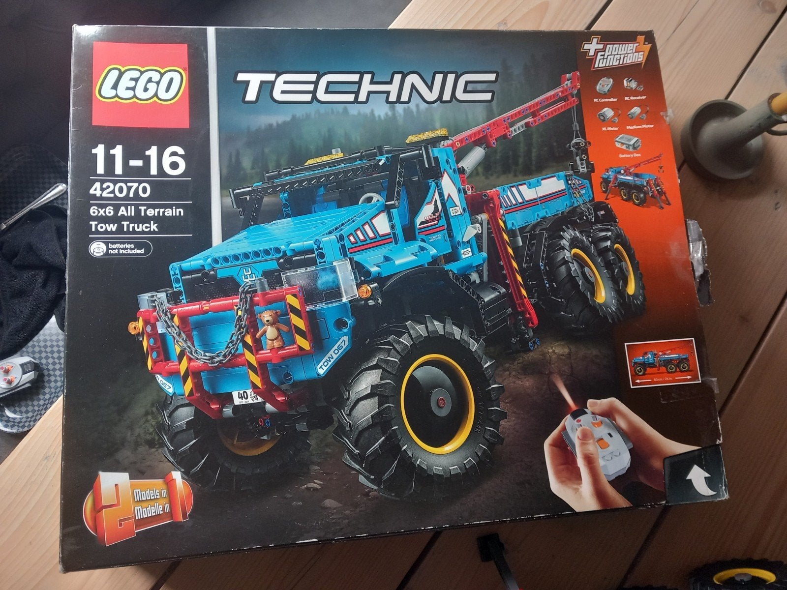 LEGO Technic 42070 6x6 All Terrain Sleepwagen, Ophalen of Verzenden, Gebruikt