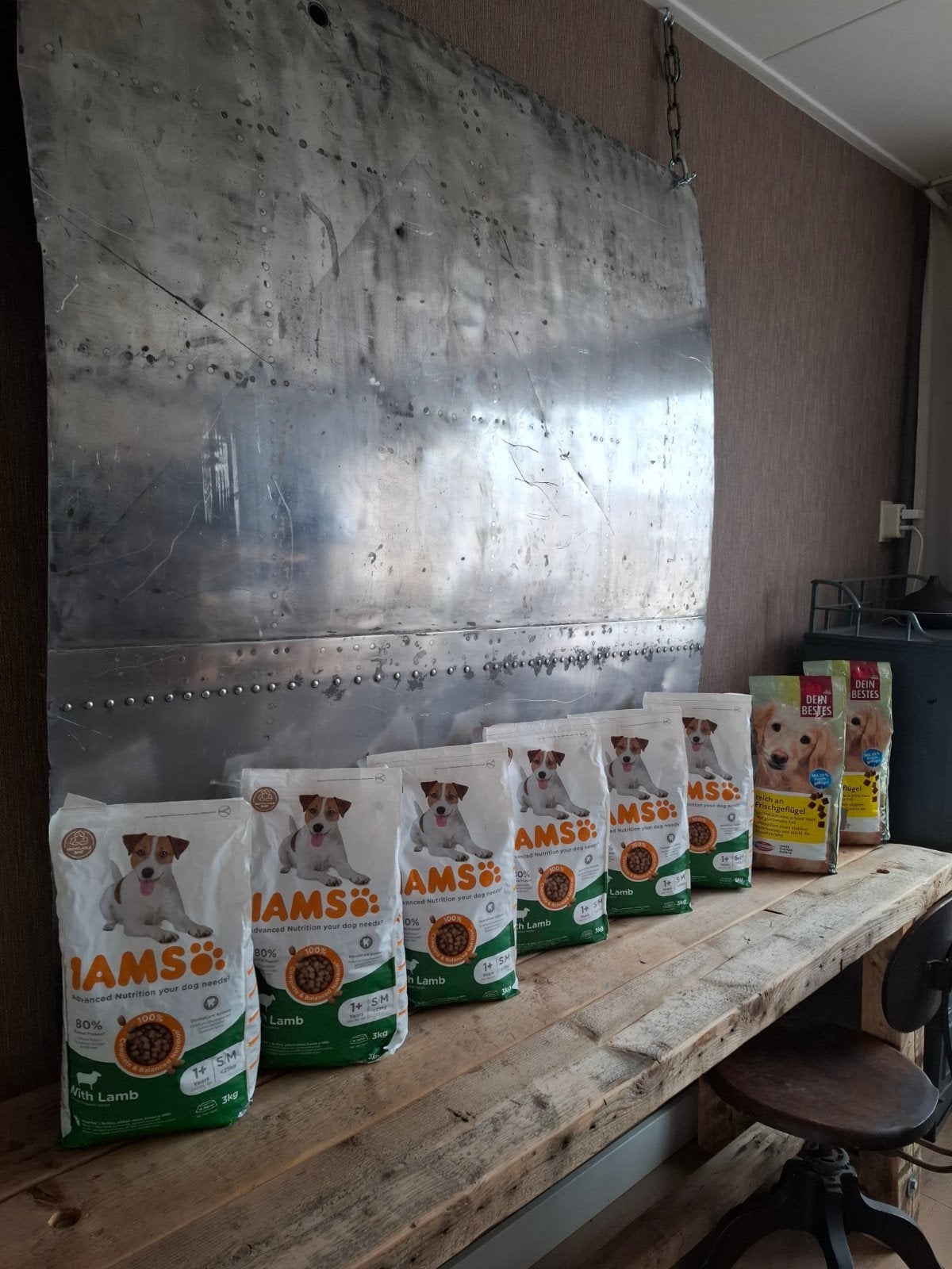 24 kilo hondenbrokken IAMS 2x Dein Bestes, Dieren en Toebehoren, Ophalen, Hond