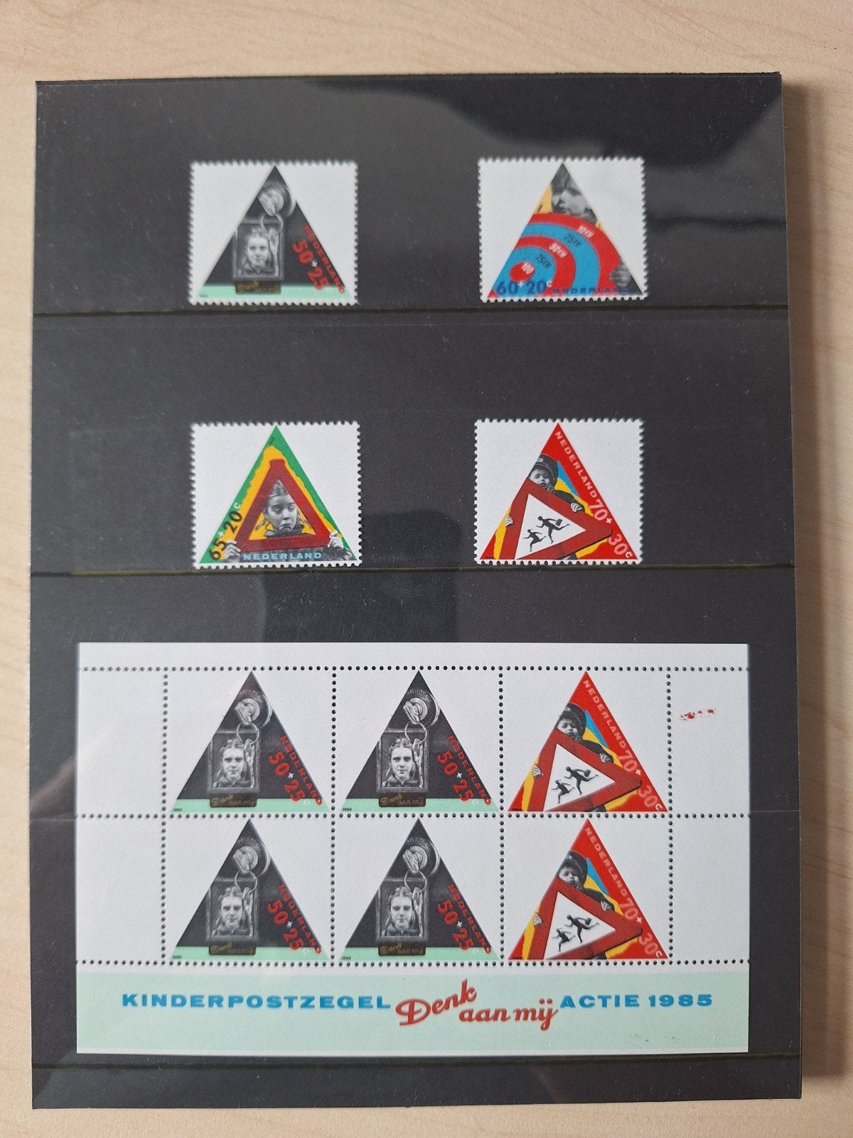 Kinderpostzegels - kind & verkeer -1985, Postzegels en Munten, Postzegels | Nederland, Ophalen of Verzenden, Na 1940, Postfris