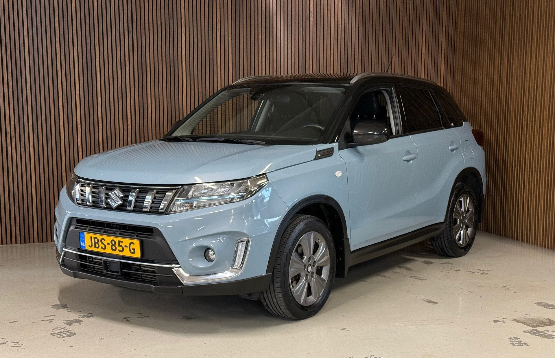 Suzuki VITARA 1.4 Boosterjet Select Smart Hybrid AllGrip, Auto's, Stof, Gebruikt, 4 cilinders, Blauw