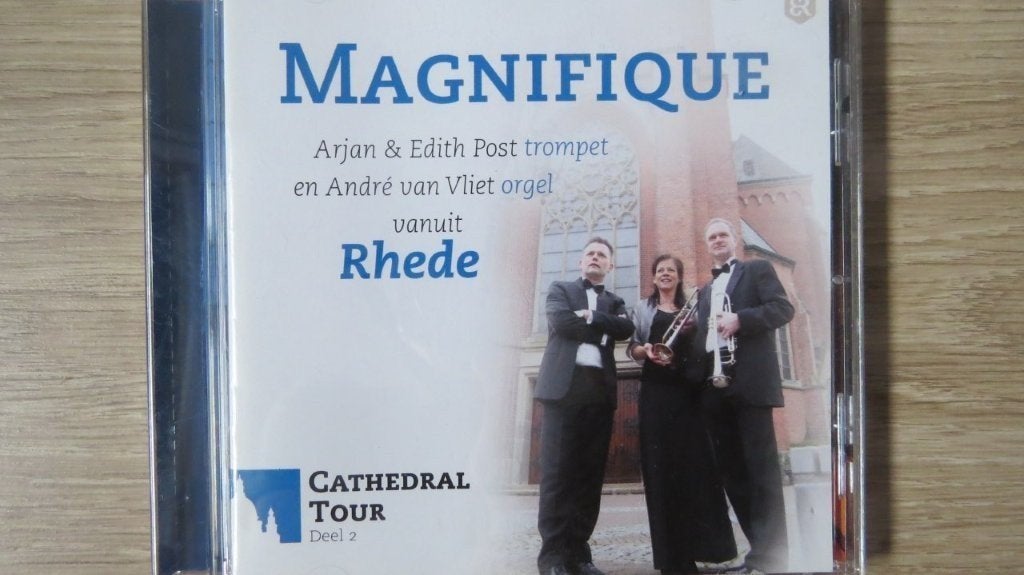 Cd orgel en trompet: Andre van Vliet en Arjan en Edith Post, Ophalen of Verzenden, Classicisme, Zo goed als nieuw, Kamermuziek