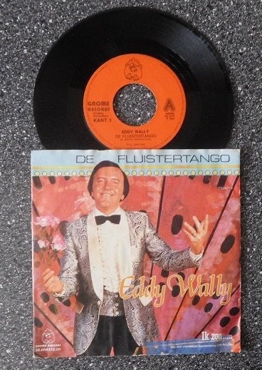 GNOME 4279 Eddy Wally - de fluistertango (vanaf € 1,50), Ophalen of Verzenden, Zo goed als nieuw, 7 inch, Levenslied of Smartlap