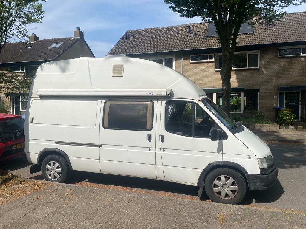 Ford Transit 100L camperbus uit 1992, Buscamper of Camperbus, Tot en met 2, Particulier, Ford