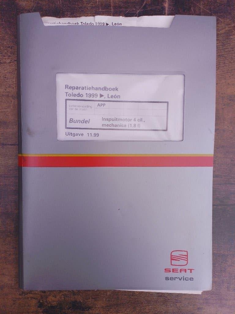 Seat Leon dealer werkplaatsboek 1.8 Turbo motor APP Audi, Boeken, Ophalen of Verzenden, Zo goed als nieuw, Audi