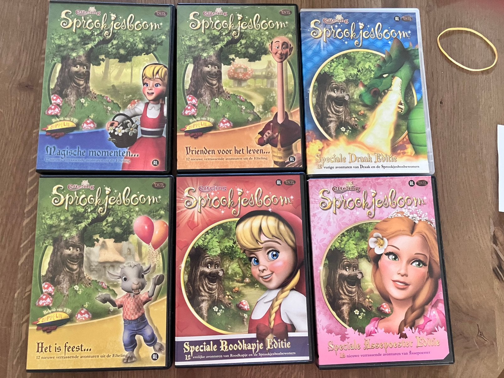 Efteling sprookjesboom dvd’s, Ophalen of Verzenden, Zo goed als nieuw, Overige typen