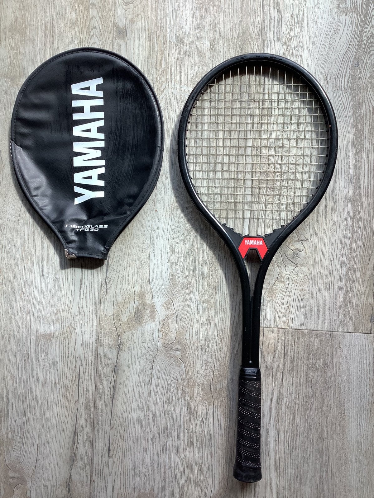 Yamaha YFG20 tennisracket met hoes, Overige merken, Ophalen of Verzenden, Zo goed als nieuw, L5