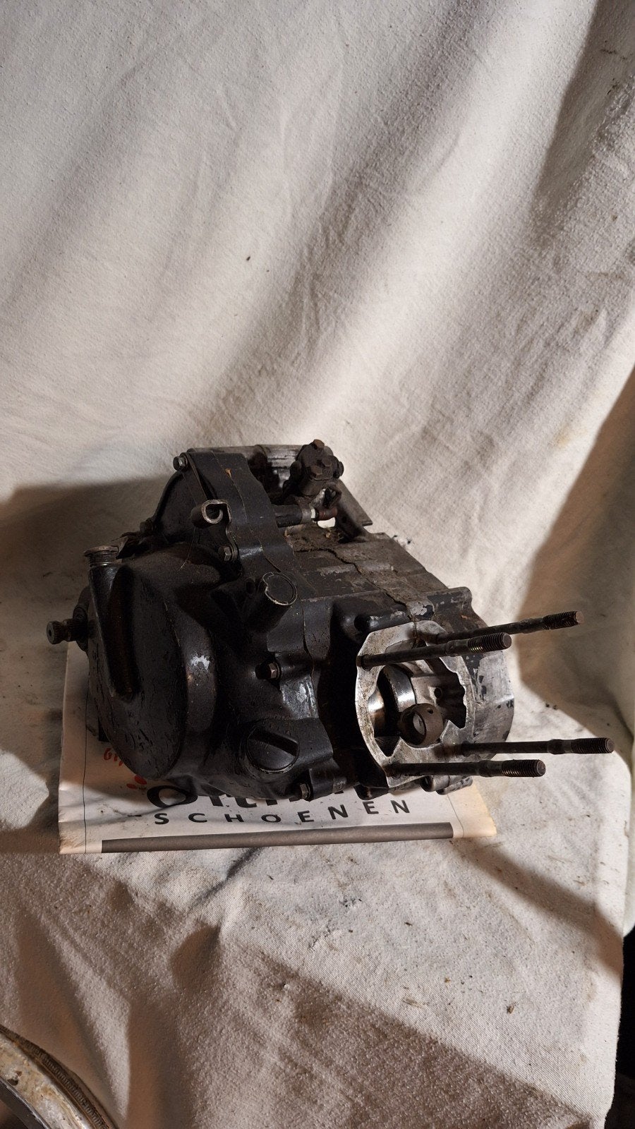 Honda mt 5 50 blok 4 bak motorblok, Ophalen of Verzenden, Gebruikt, Blok