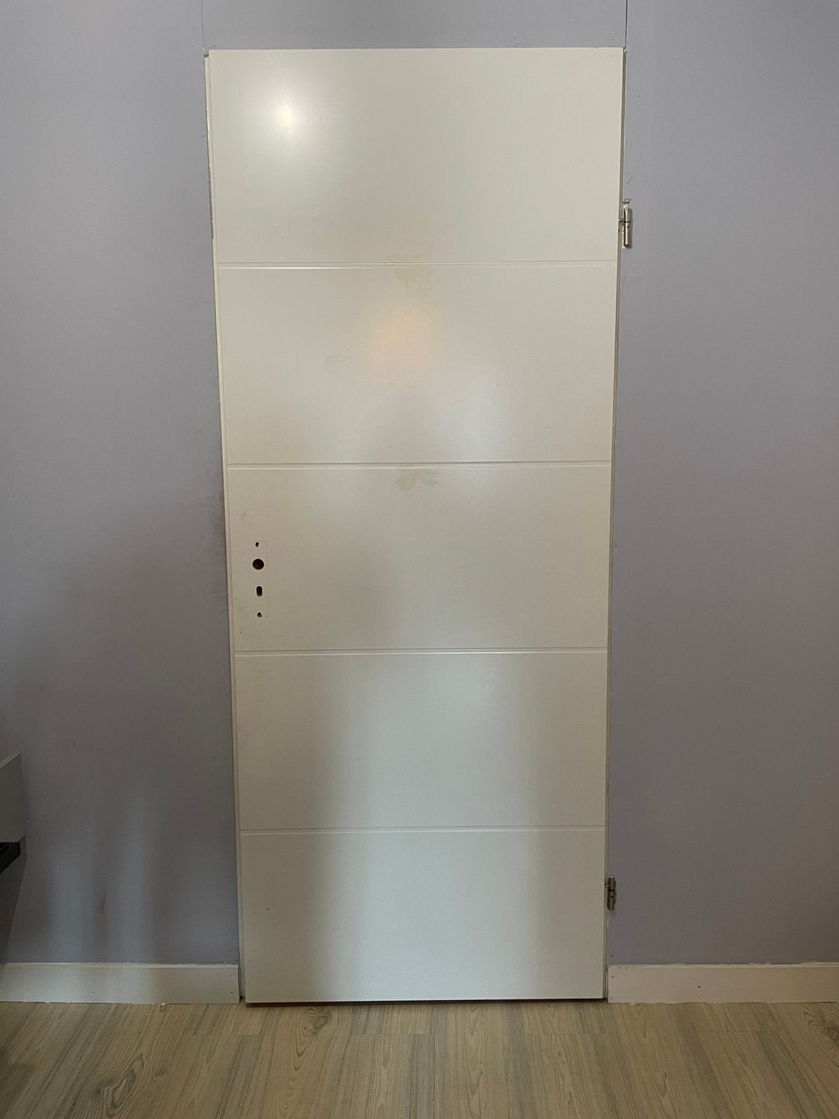 Binnendeur wit opdek, Ophalen, Gebruikt, 80 tot 100 cm, Binnendeur