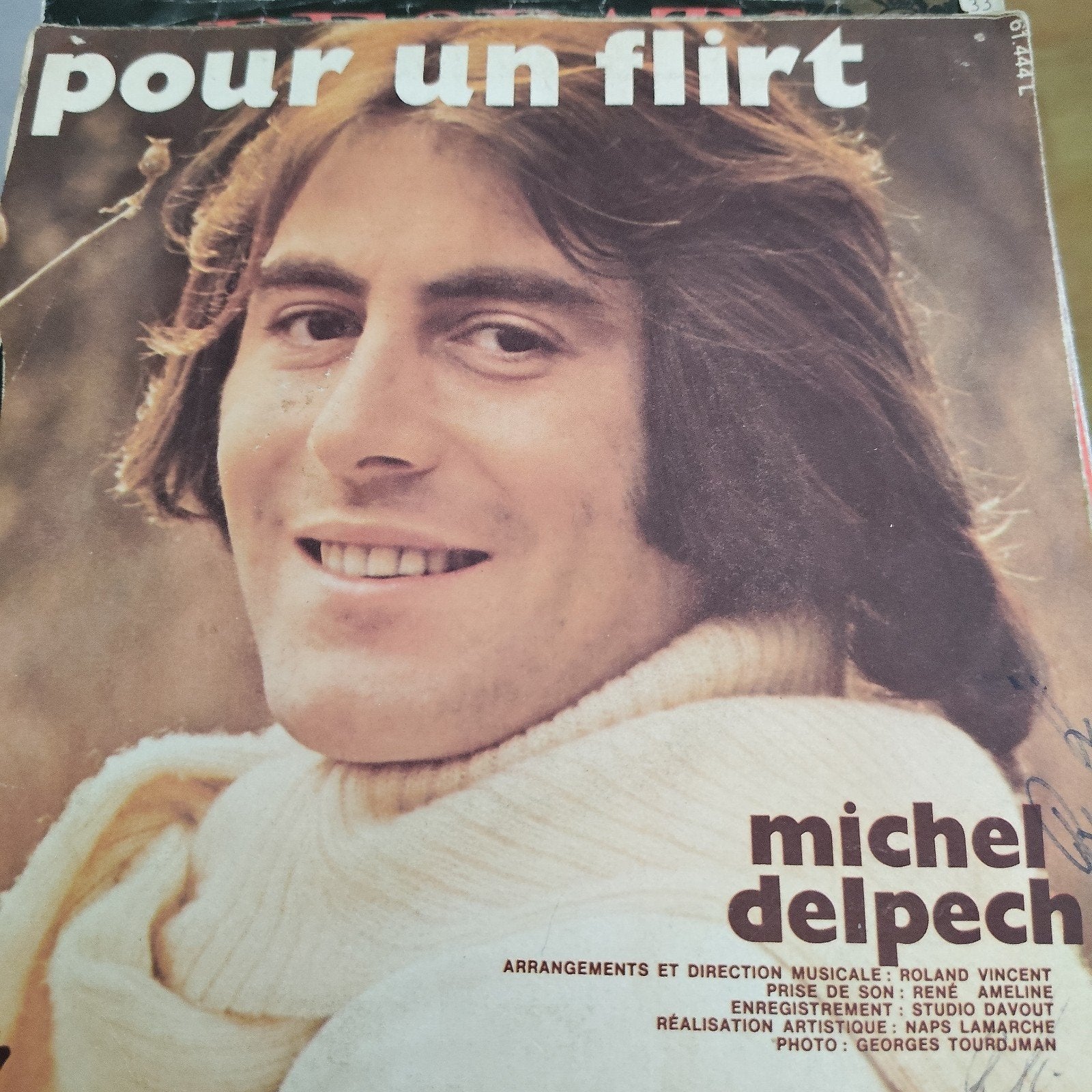 Michel Delpech - Pour un flirt (Single), Ophalen of Verzenden, Gebruikt, 7 inch