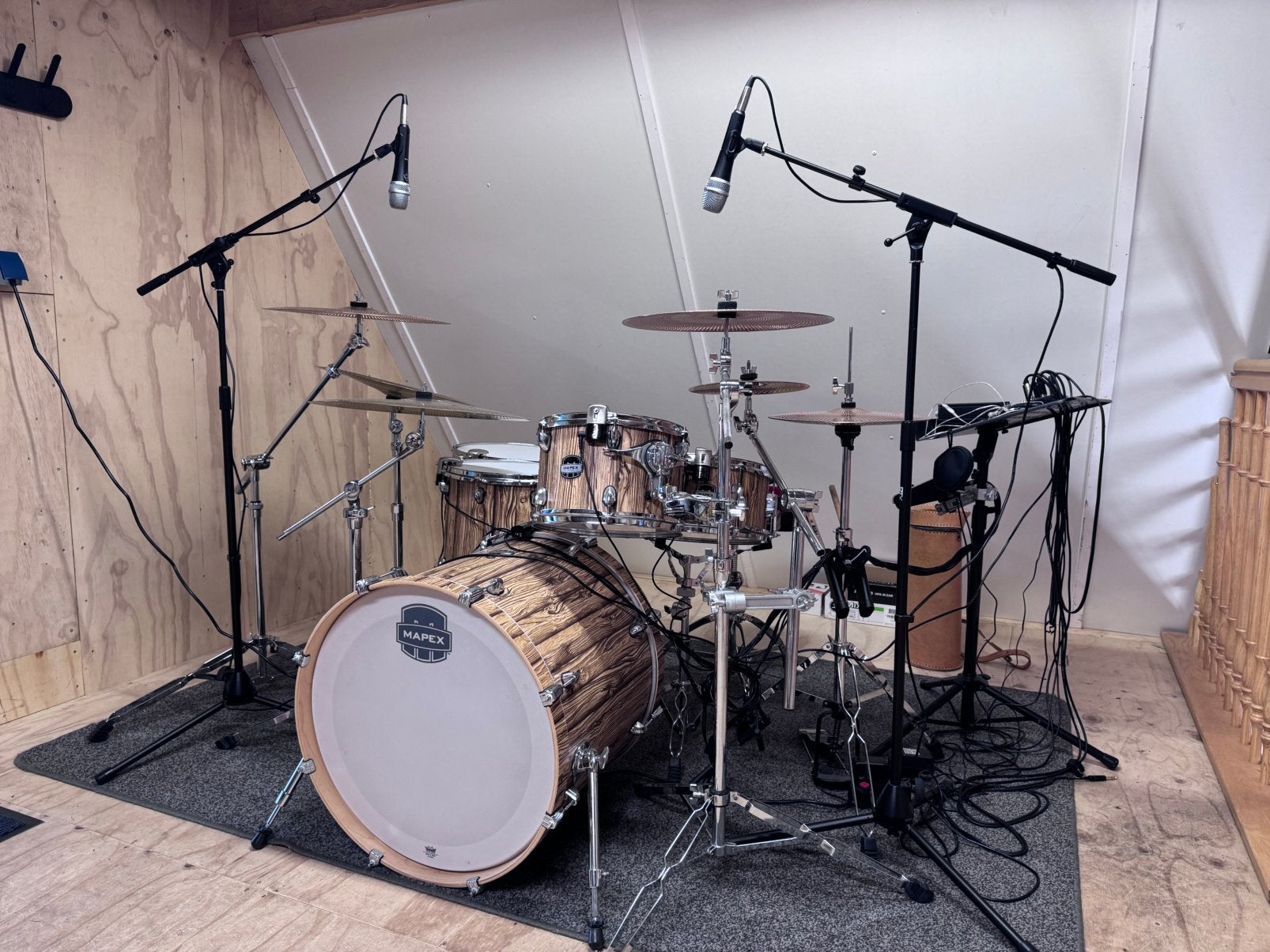 Compleet nieuwe Mapex hybride drumstel, Ophalen, Nieuw, Overige merken, Elektronisch
