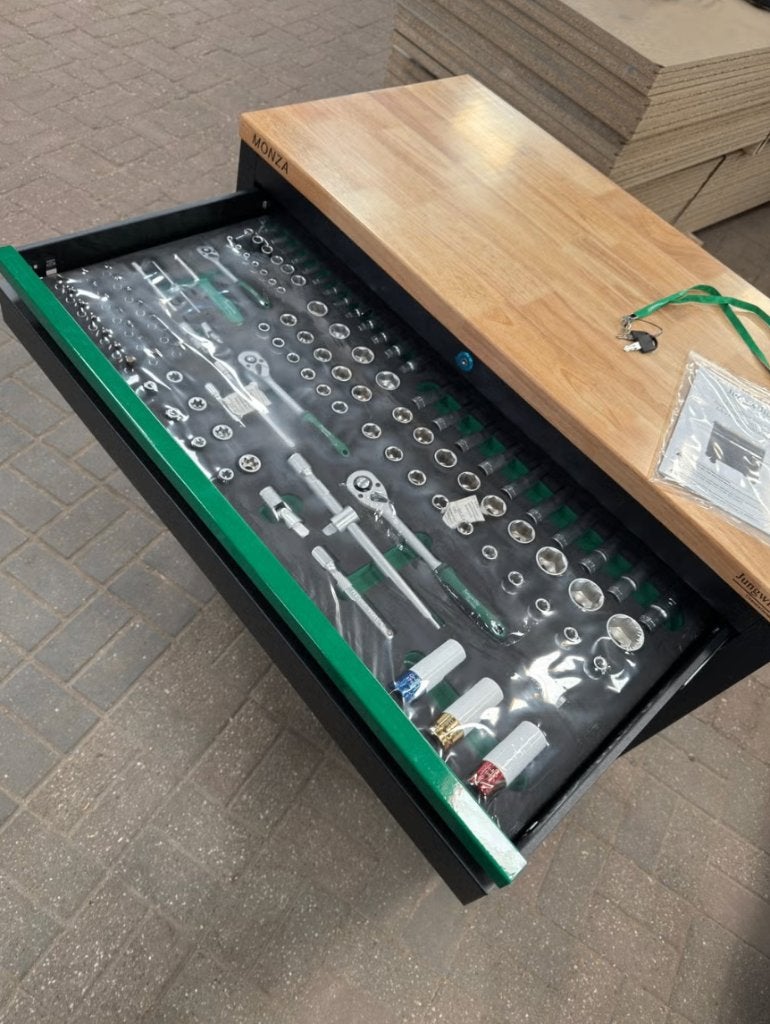 Jungwille Monza grote gevulde gereedschapswagen nieuw, Ophalen, ., Nieuw, .