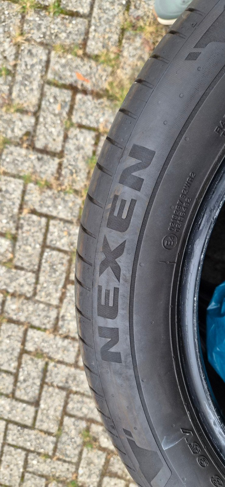 4x Nexen N'Fera Primus 215/55R18 95V zomerbanden, Auto-onderdelen, Ophalen, 18 inch, Band(en), Personenwagen