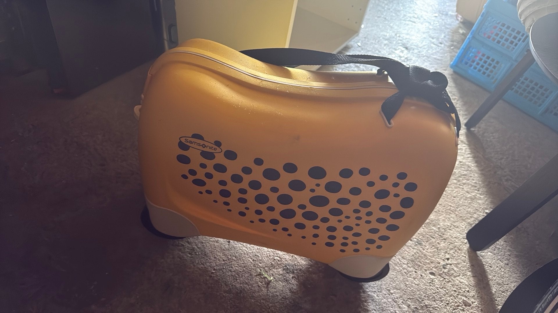 Samsonite kinder koffer, Ophalen of Verzenden, Zo goed als nieuw, 30 cm of meer, Minder dan 35 cm