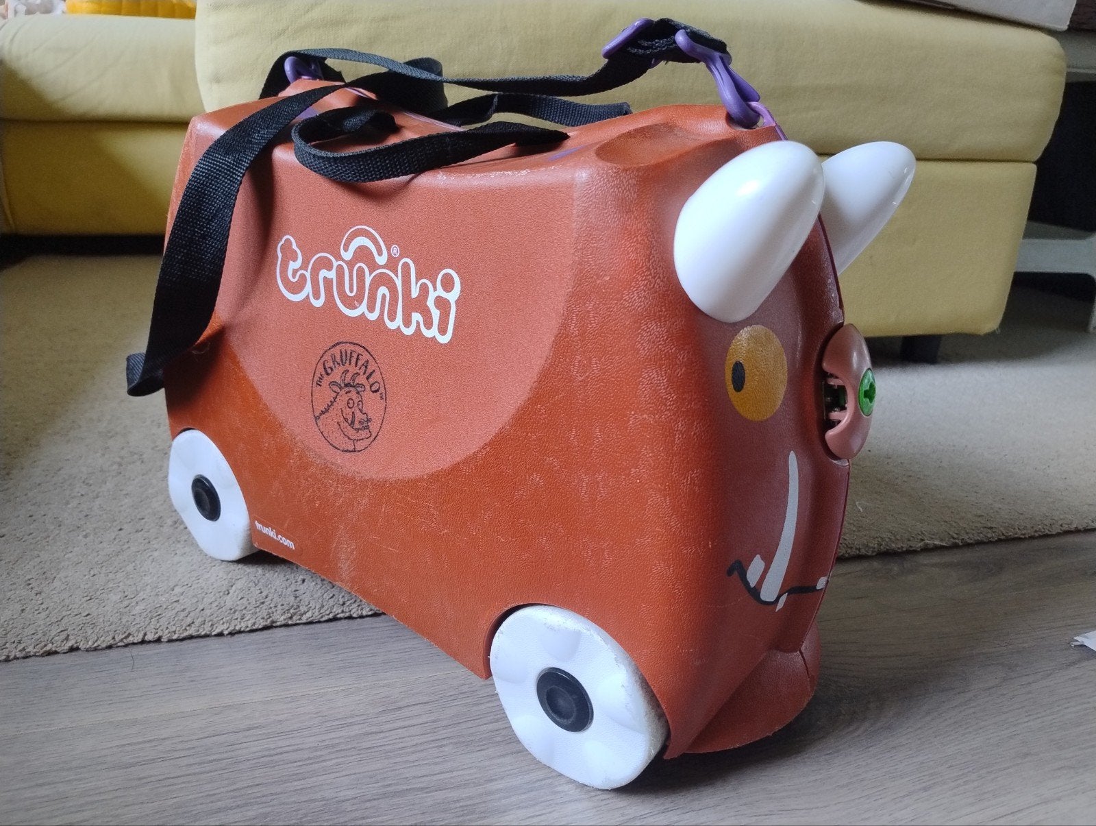 Trunki Gruffalo Kinderkoffer / Rolkoffer, Ophalen of Verzenden, Gebruikt