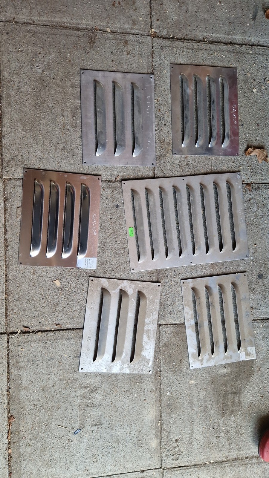 5 nieuwe aluminium ventilatieroosters., Ophalen, Nieuw