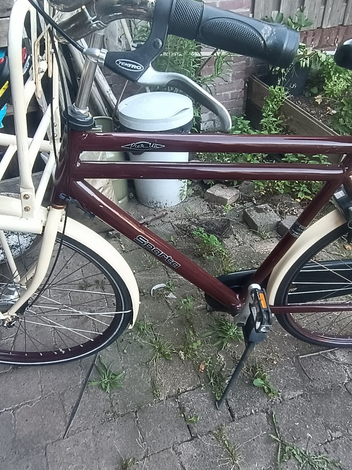 Sparta Pick-Up herenfiets, Fietsen en Brommers, Fietsen | Heren | Herenfietsen, Ophalen, Terugtraprem, Sparta, Gebruikt