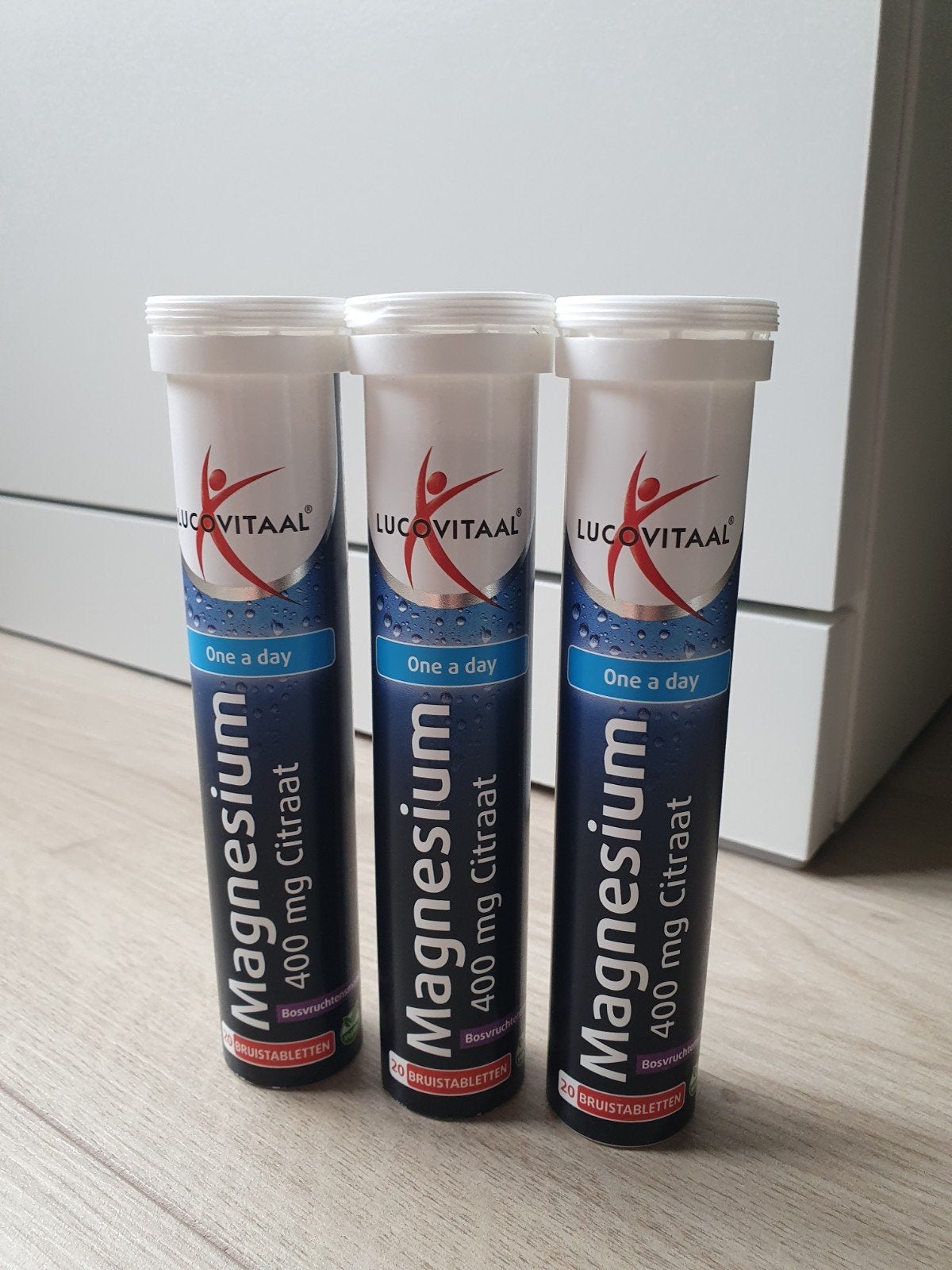 Lucovitaal Magnesium 400 mg Citraat Bruistabletten (3x), Ophalen of Verzenden, Nieuw, Overige typen