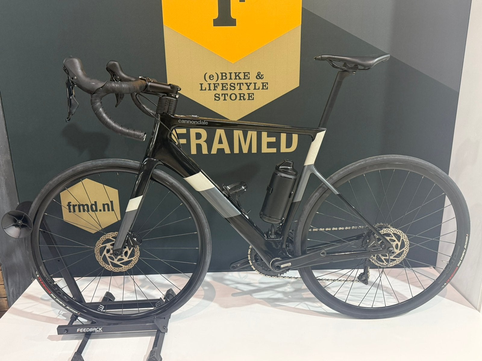 Cannondale electrische racefiets incl. extra range extender, Fietsen en Brommers, Fietsen | Racefietsen, Overige merken, Gebruikt