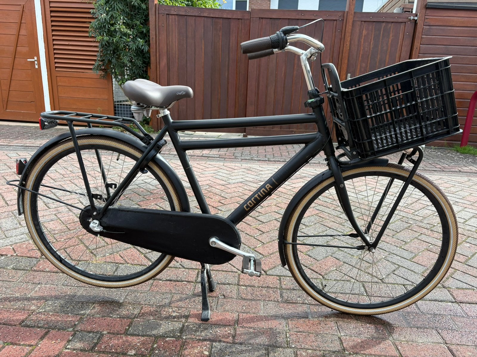 Cortina U4 R3 Transport 28 inch herenfiets in goede staat, Fietsen en Brommers, Terugtraprem, Versnellingen, Zo goed als nieuw