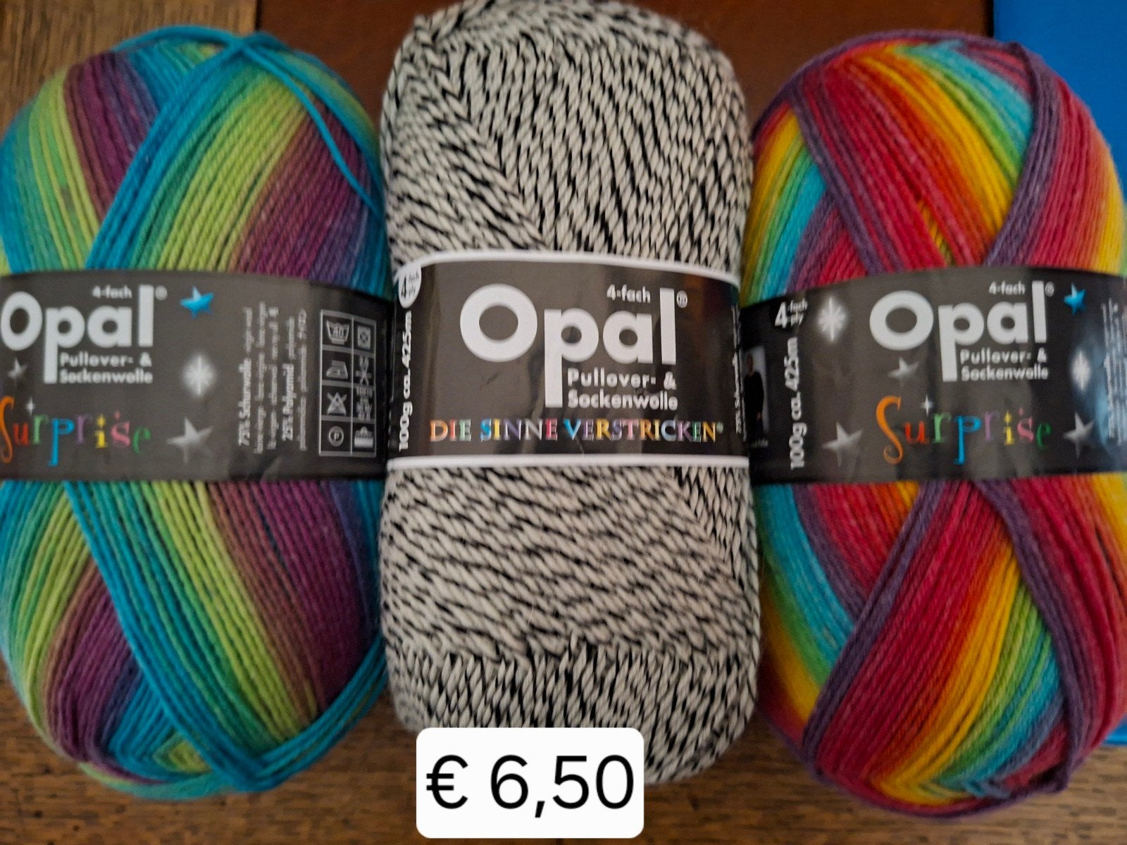 Opal sokkenwol 4 en 6 draads, Breien of Haken, Nieuw, Ophalen of Verzenden, Opal