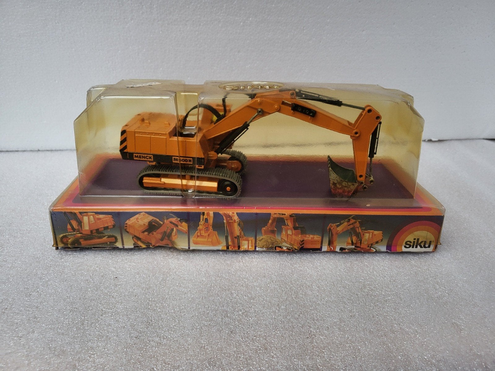Siku 3413 Menck M500H Graafmachine - Vintage Speelgoed, Ophalen of Verzenden, Gebruikt, Overige typen, Overige merken