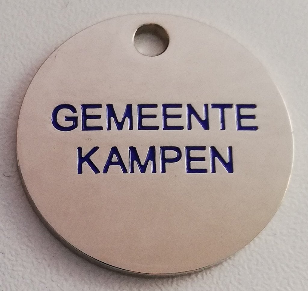 Winkelwagenmuntje Gemeente Kampen, Ophalen of Verzenden