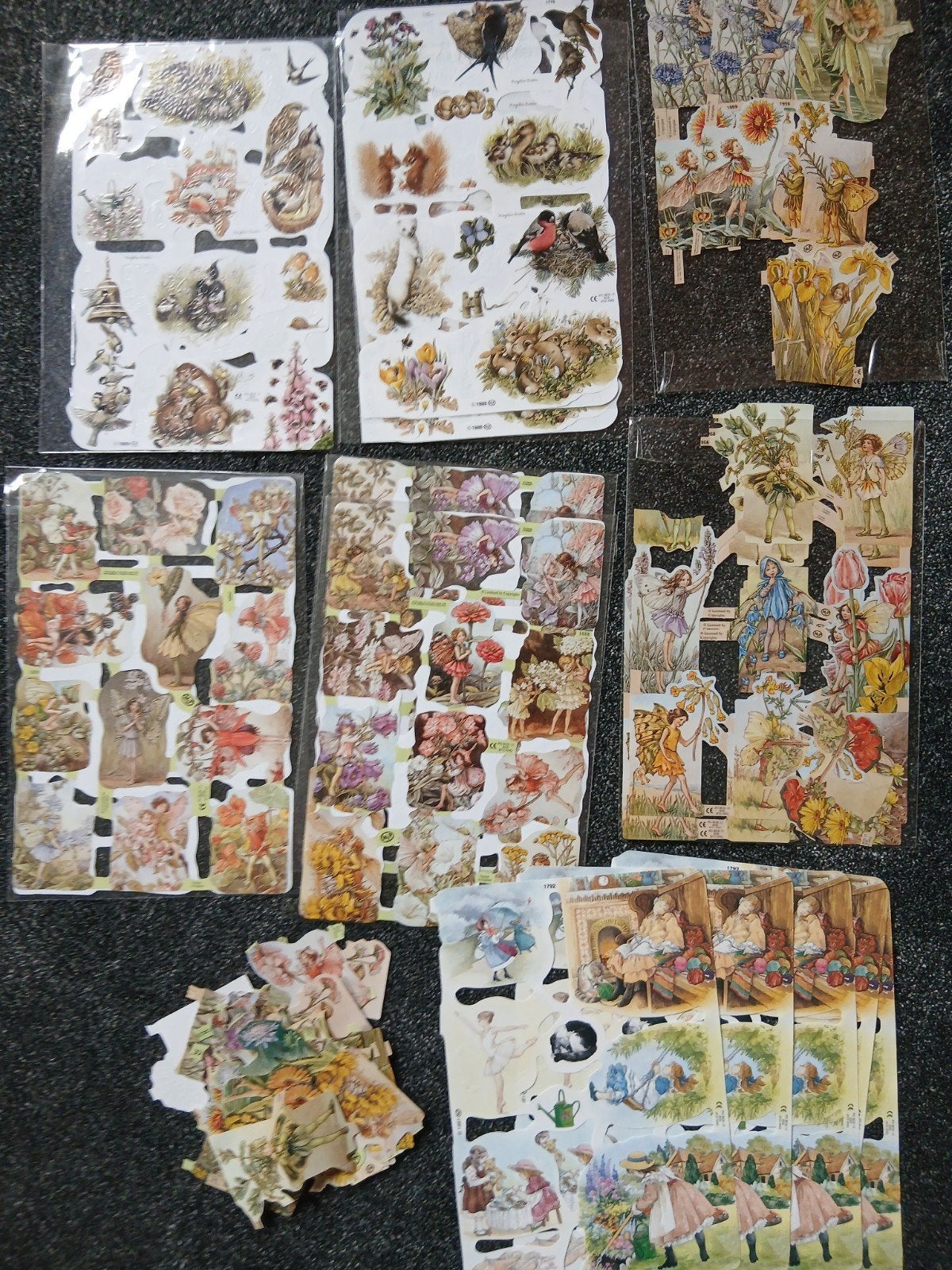 Grote collectie poëzieplaatjes, diverse thema's, Verzamelen, Ophalen of Verzenden