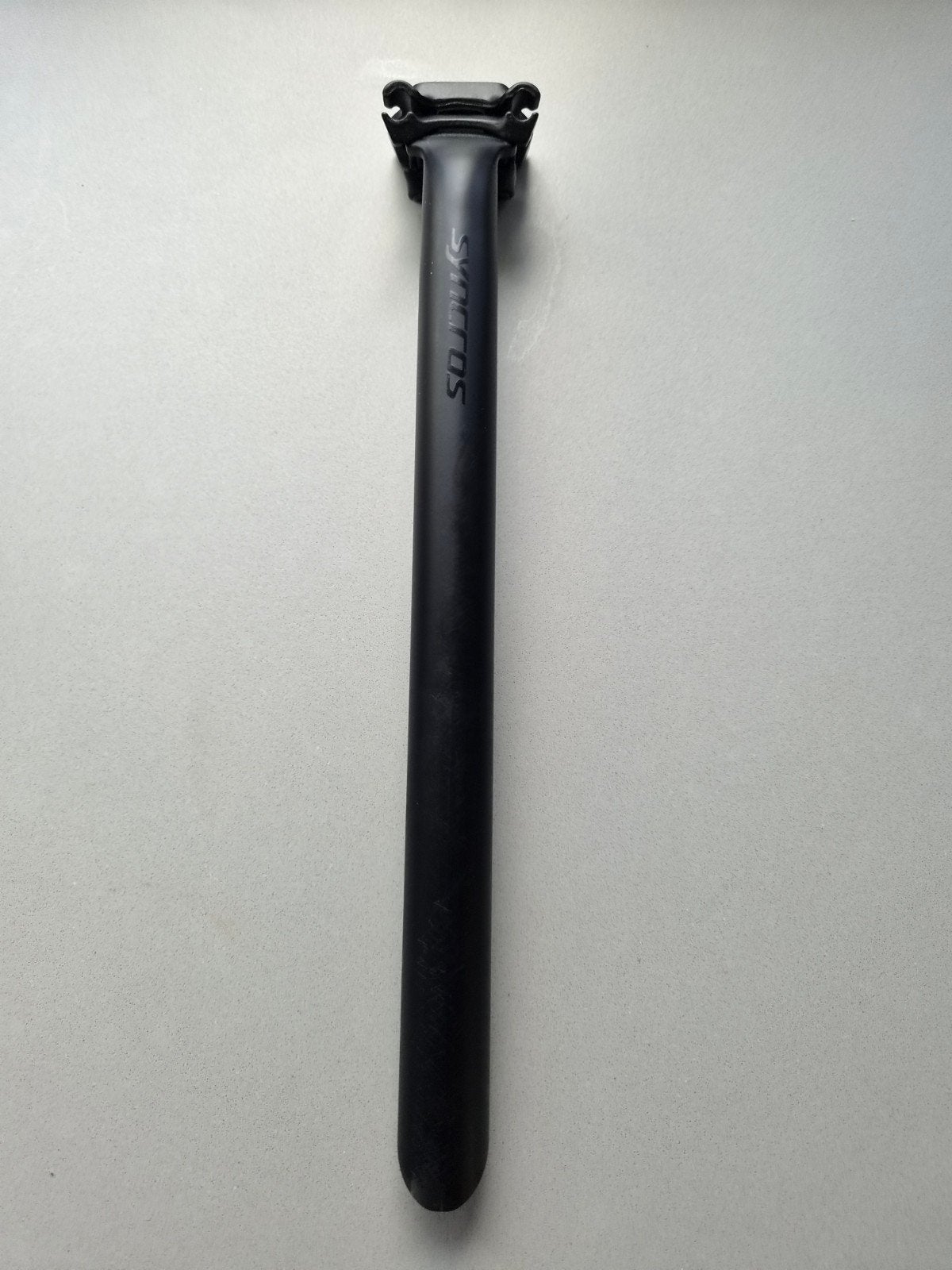 Carbon zadelpen 27,2 mm, lengte 350 mm, Ophalen of Verzenden, Zo goed als nieuw, Carbon