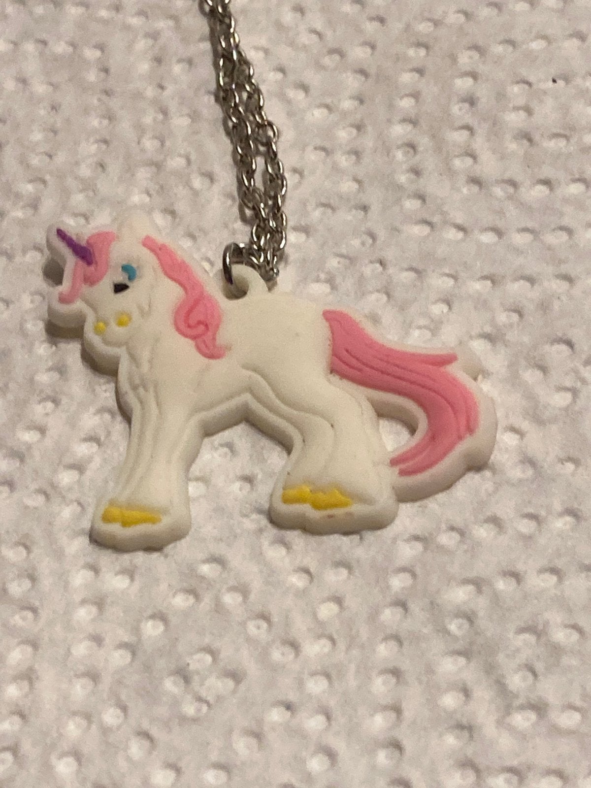 Ketting unicorn, Ophalen of Verzenden, Zo goed als nieuw, Ketting