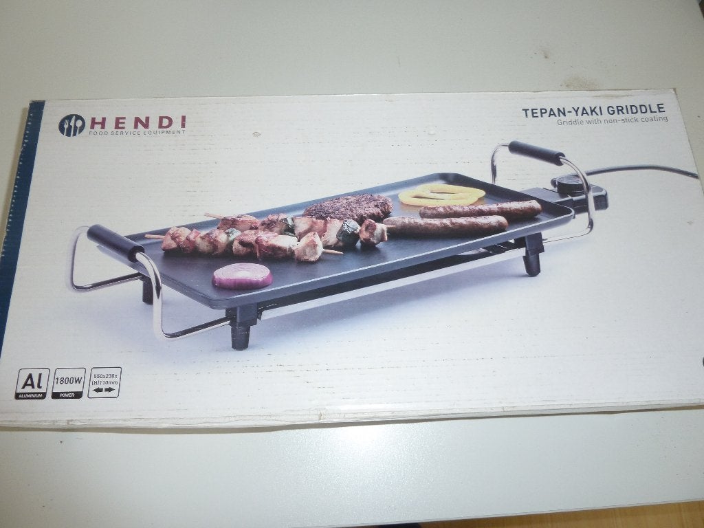 Hendi - Grill, Ophalen of Verzenden, Zo goed als nieuw