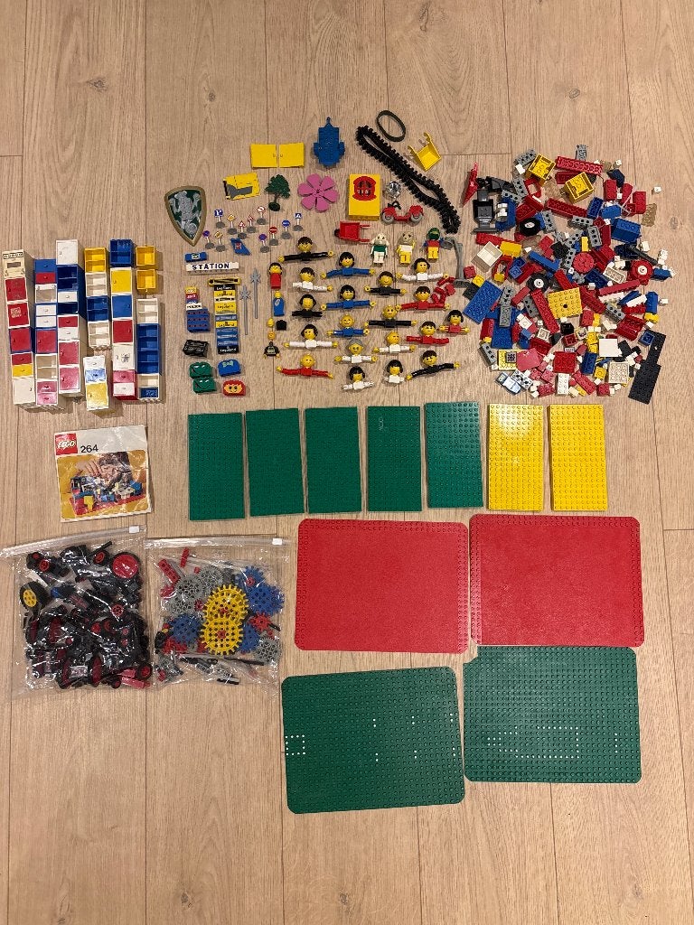 LEGO vintage bulk 70/80, oa Homemaker, Grondplaten, Technic, Kinderen en Baby's, Speelgoed | Duplo en Lego, Gebruikt, Lego, Ophalen of Verzenden