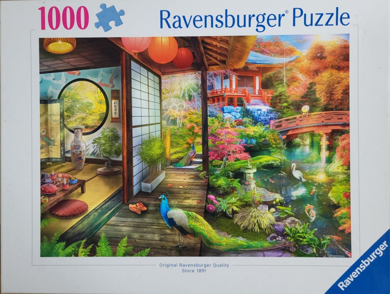 Ravensburger puzzel 1000 stuks, Ophalen, 500 t/m 1500 stukjes, Zo goed als nieuw