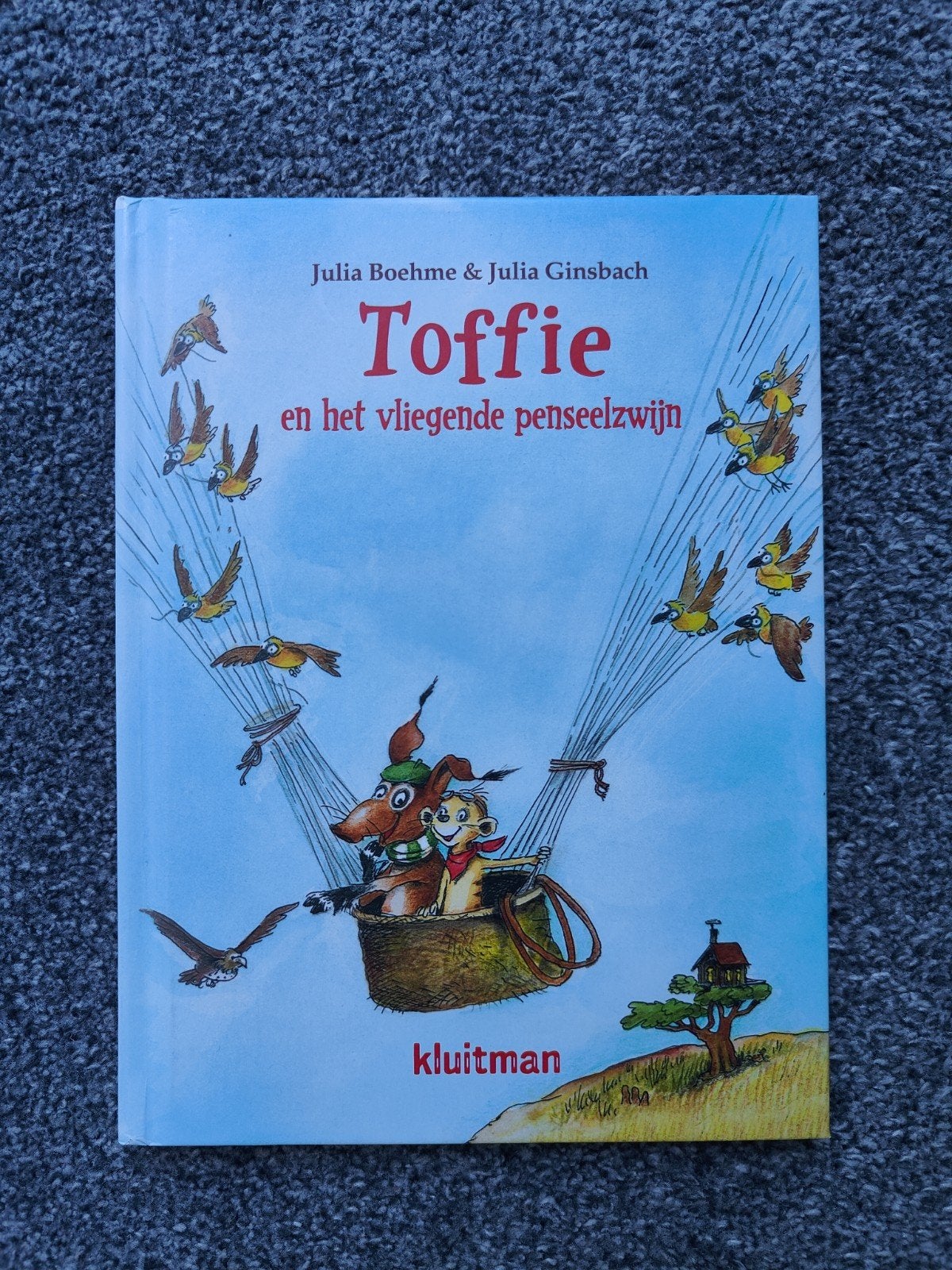 Julia Boehme - Toffie en het vliegende penseelzwijn, Boeken, Fictie algemeen, Julia Boehme, Ophalen of Verzenden, Zo goed als nieuw