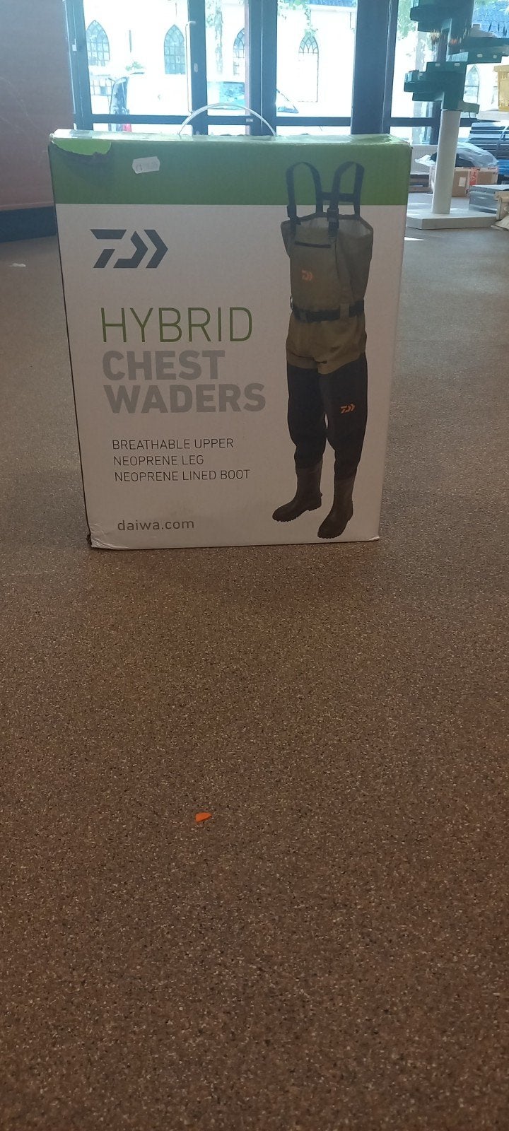 Daiwa Hybrid Chest Wader - Size 10, Overige typen, Nieuw, Ophalen of Verzenden, Nvt