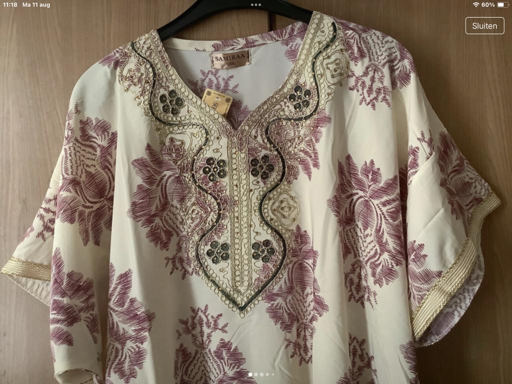 Jurk/ Nachthemd.   /.  Huisjurk.    nieuw.   XXL., Verzenden, Nieuw, Maat 46/48 (XL) of groter, Onder de knie