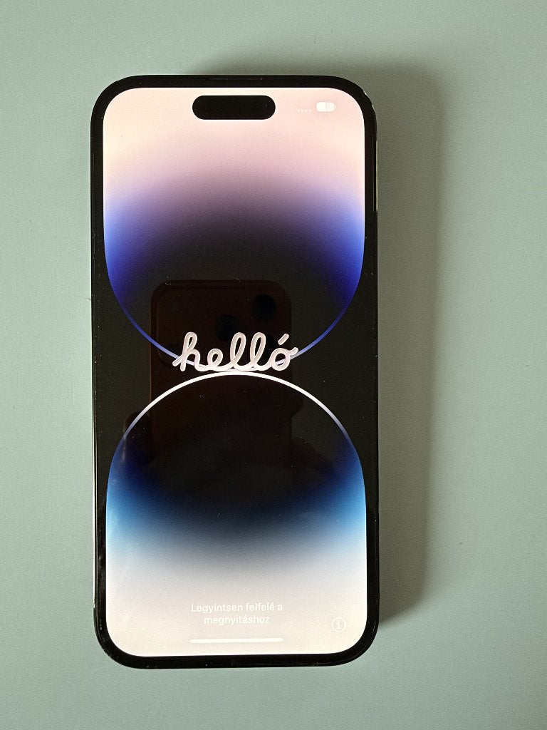 iPhone 14 Pro 128GB met accessoires, Zwart, Ophalen of Verzenden, Zo goed als nieuw, 76 %