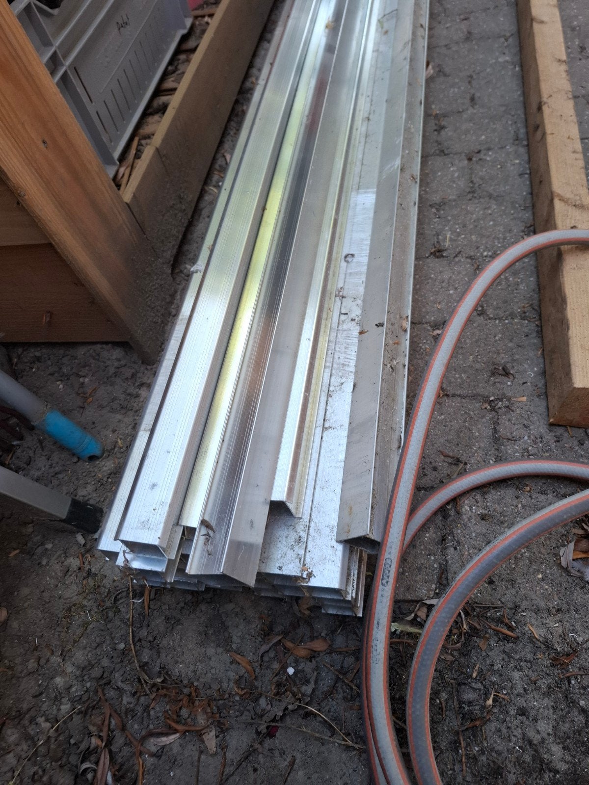 ONDERCONSTRUCTIE, Ophalen, Gebruikt, Aluminium