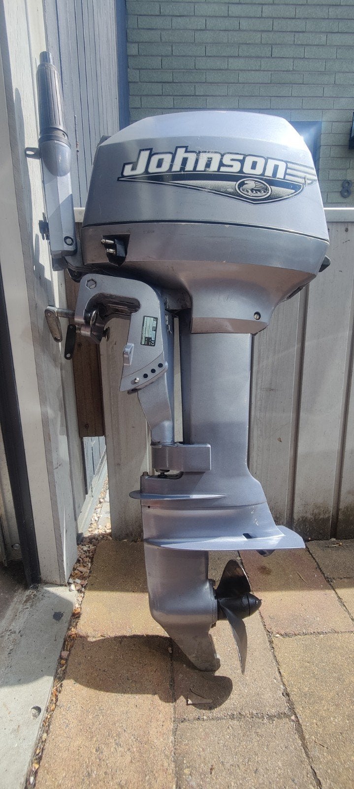 Johnson Buitenboordmotor, Watersport en Boten, Ophalen, Gebruikt, Motor en Techniek, Zeilboot of Motorboot