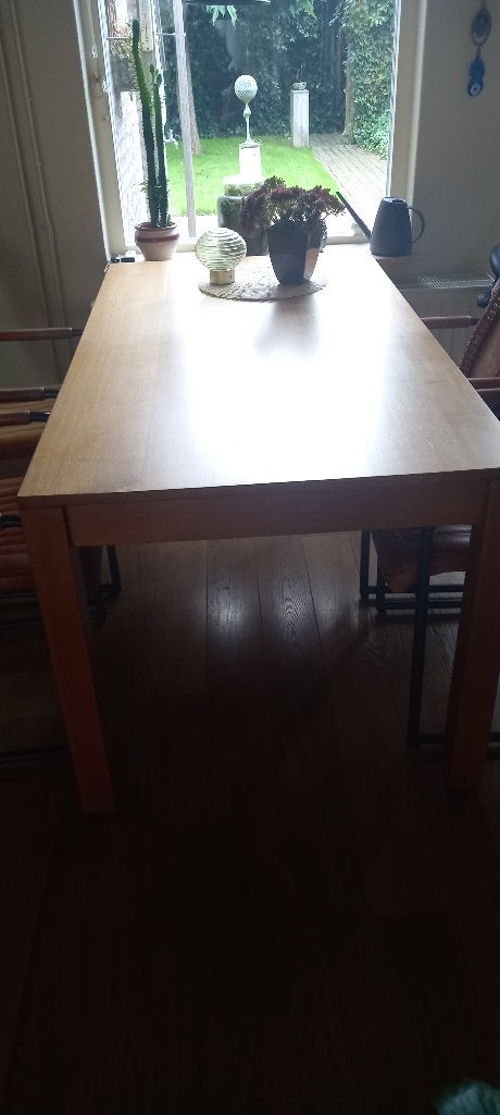 Tafel, Ophalen, Gebruikt, Eikenhout, 50 tot 100 cm