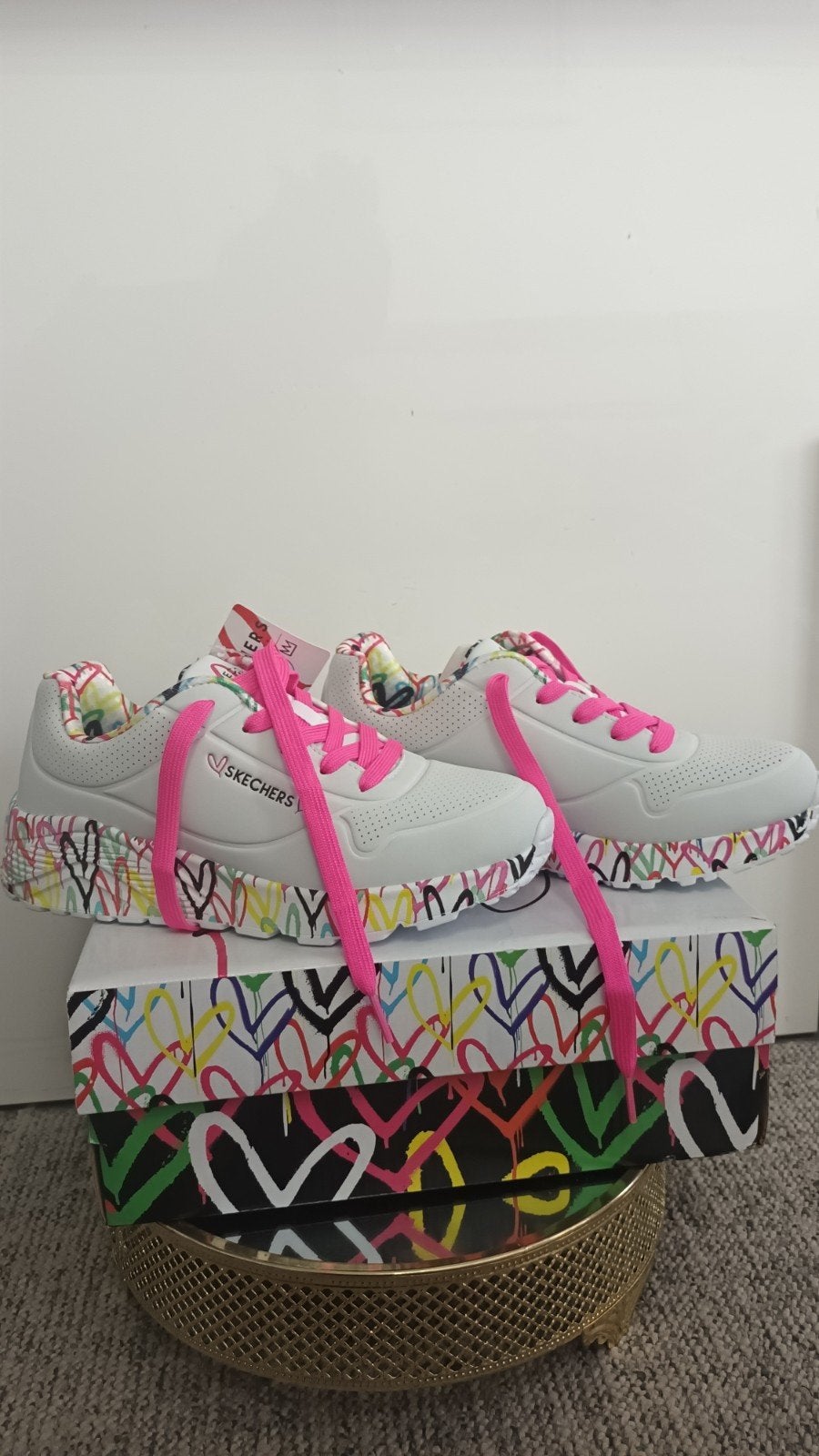Skechers Uno - Stand on Air sneakers, maat 36, Kleding | Dames, Schoenen, Skechers, Wit, Nieuw, Ophalen of Verzenden