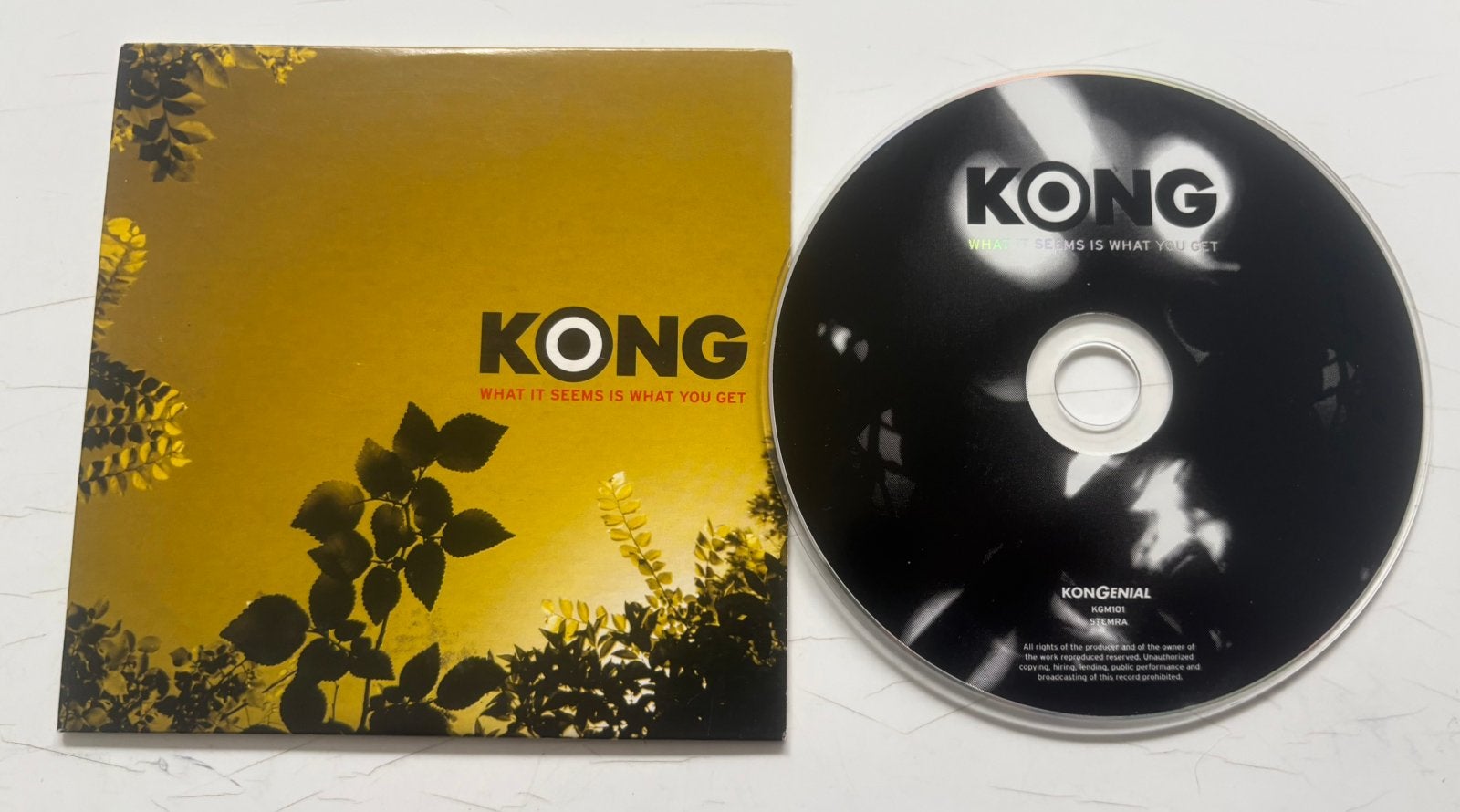 Kong - What is seems is what you get (promo), Ophalen of Verzenden, Zo goed als nieuw, Poprock