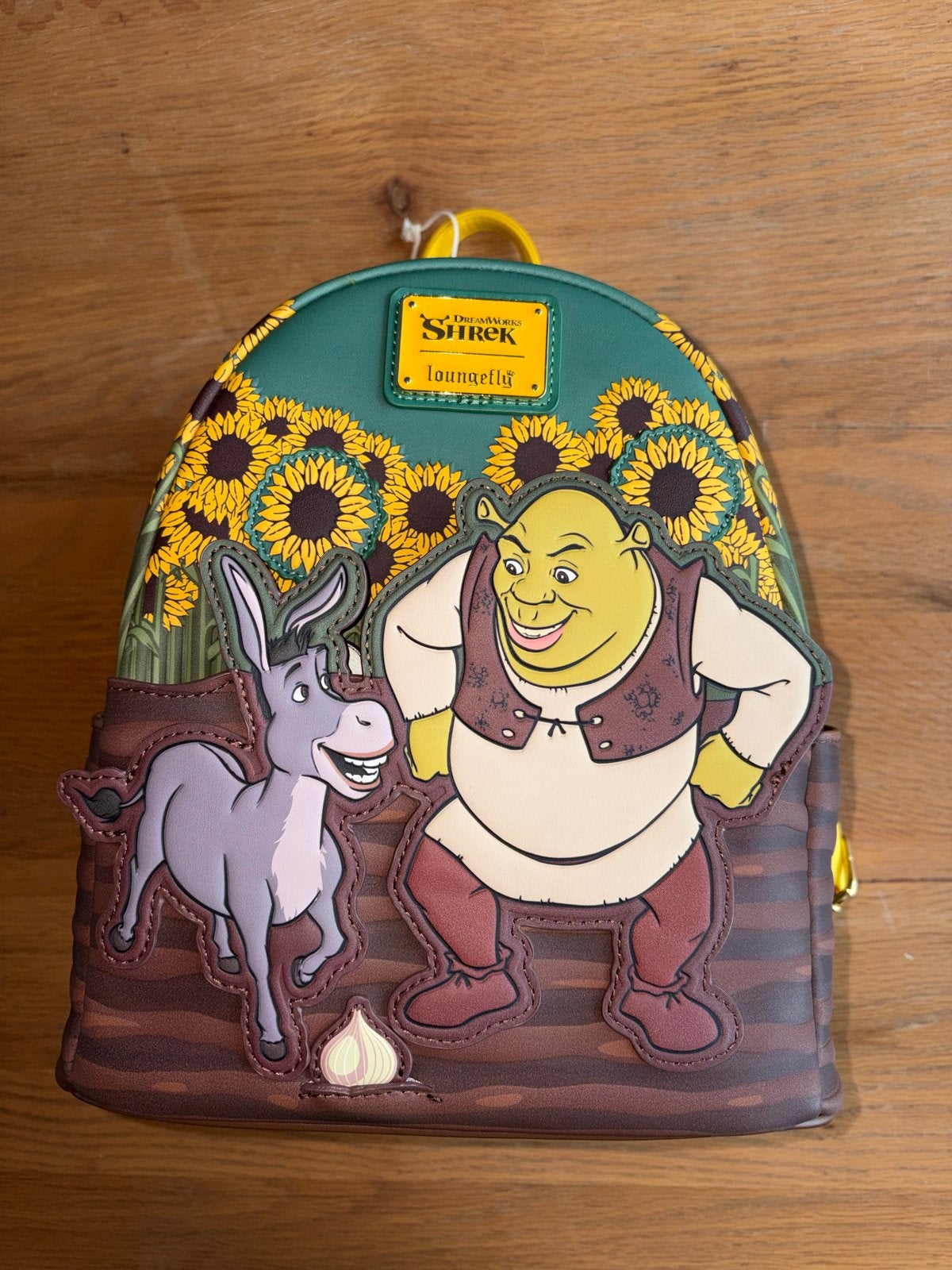 Loungefly DreamWorks Shrek Spring Vibes Mini Rugzak Nieuw, Ophalen of Verzenden, Nieuw, Groen, Overige typen