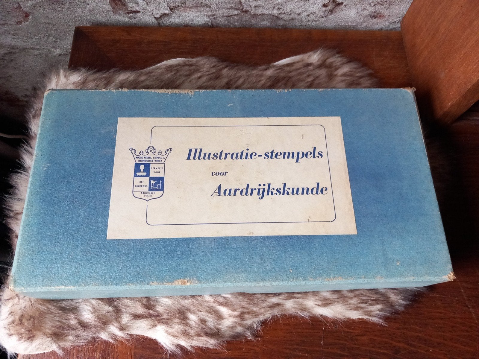 Vintage Illustratie-stempels voor Aardrijkskunde, Ophalen of Verzenden