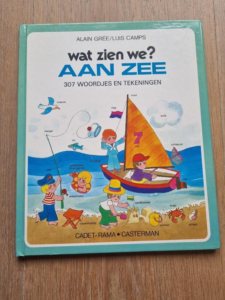 Educatief boek over de zee, Boeken, Ophalen of Verzenden, Zo goed als nieuw, Fictie algemeen, 4 jaar