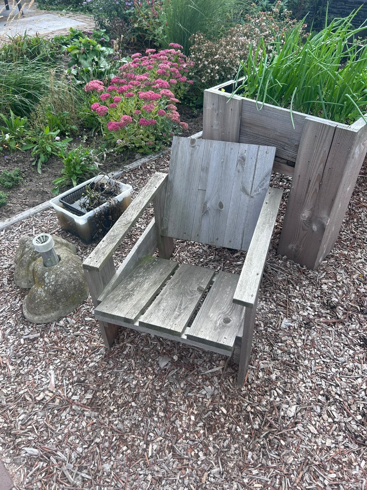 Kratstoel, Ophalen, Gebruikt, Hout