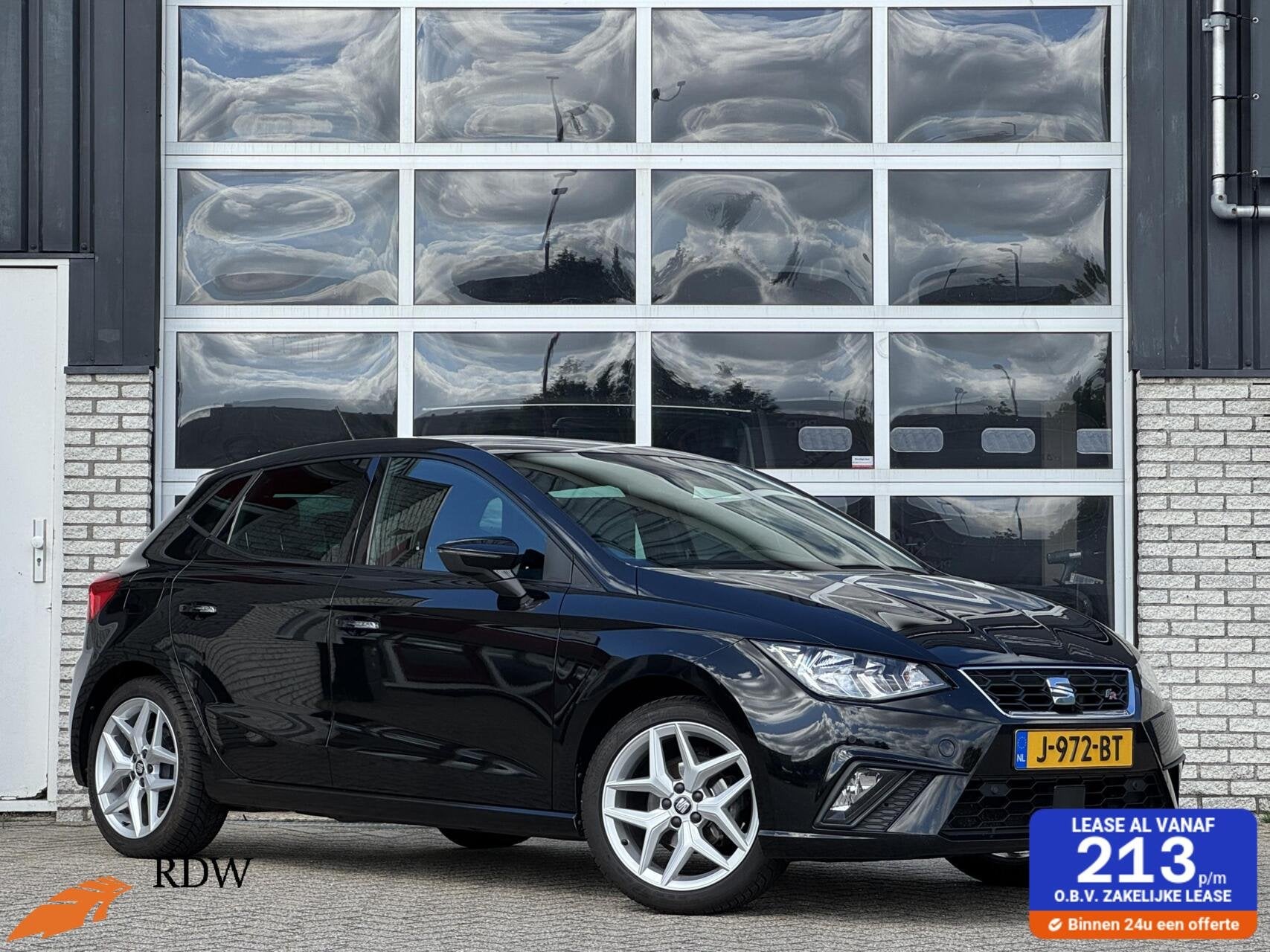 Seat Ibiza 1.0 TSI FR Business Intense VitualCockpit/AdaptCr, Auto's, Voorwielaandrijving, 95 pk, Origineel Nederlands, Bedrijf