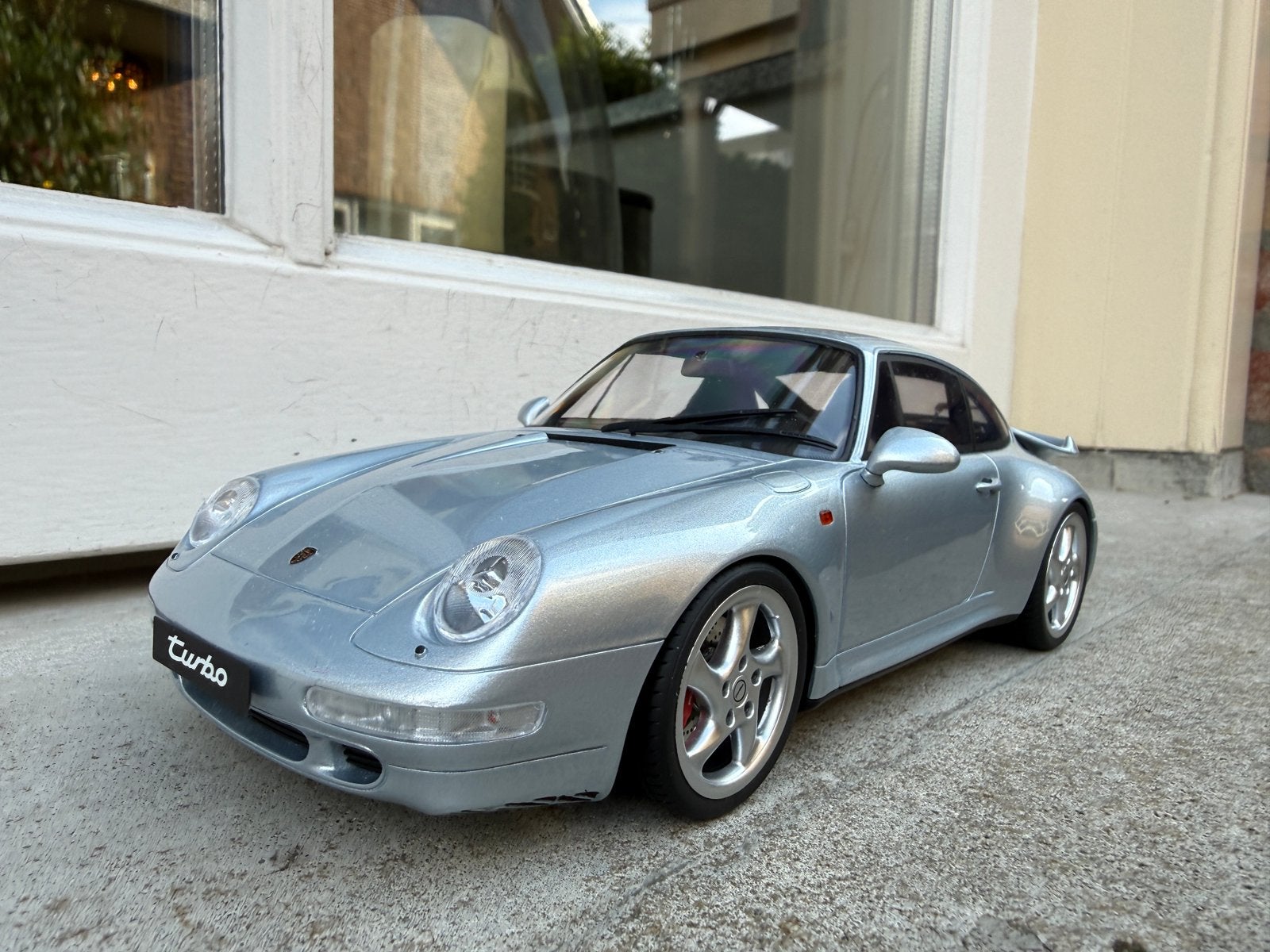1:18 Porsche 911 993 Turbo zilver 1996 GT Spirit ZM026, Overige merken, Info@gts-models.com, 2, rue de l'écusson, Zone commerciale Oxygène Sud, Josselin, 56120, FR