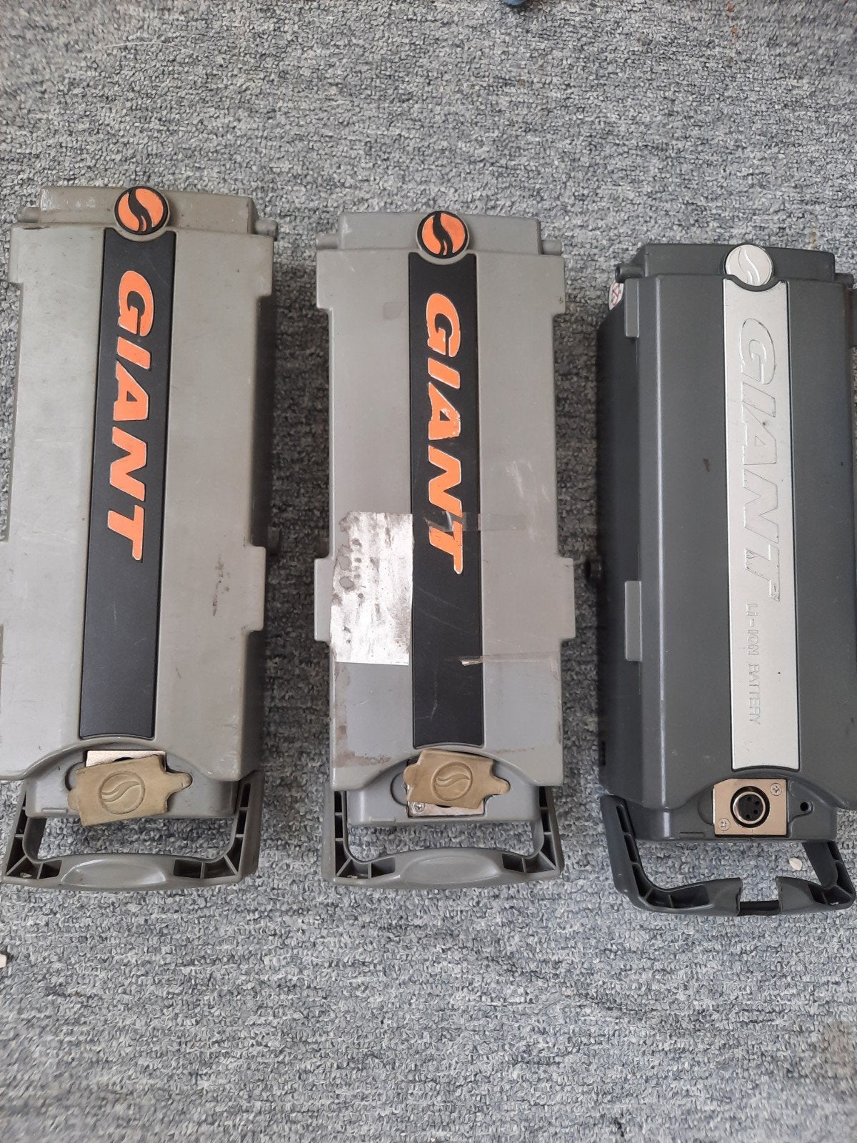 Giant E-bike Accu's (3 stuks) - Gebruikt, Ophalen of Verzenden, Gebruikt