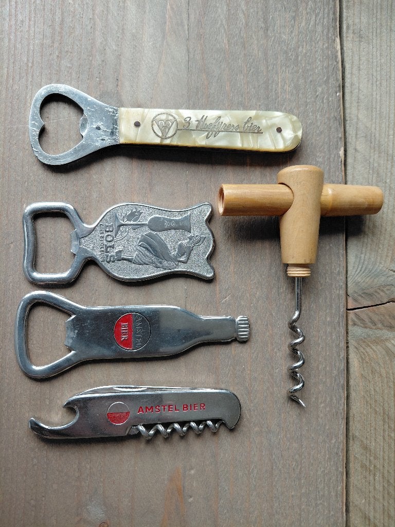 Vintage flesopeners, Ophalen of Verzenden